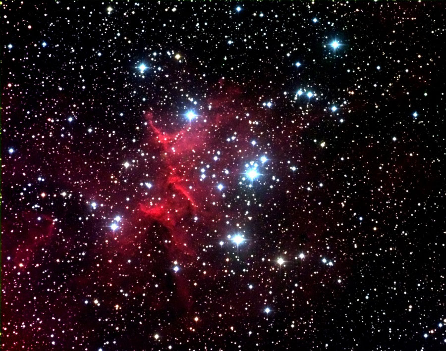 IC 1805, Sh2-190, the Heart nebula