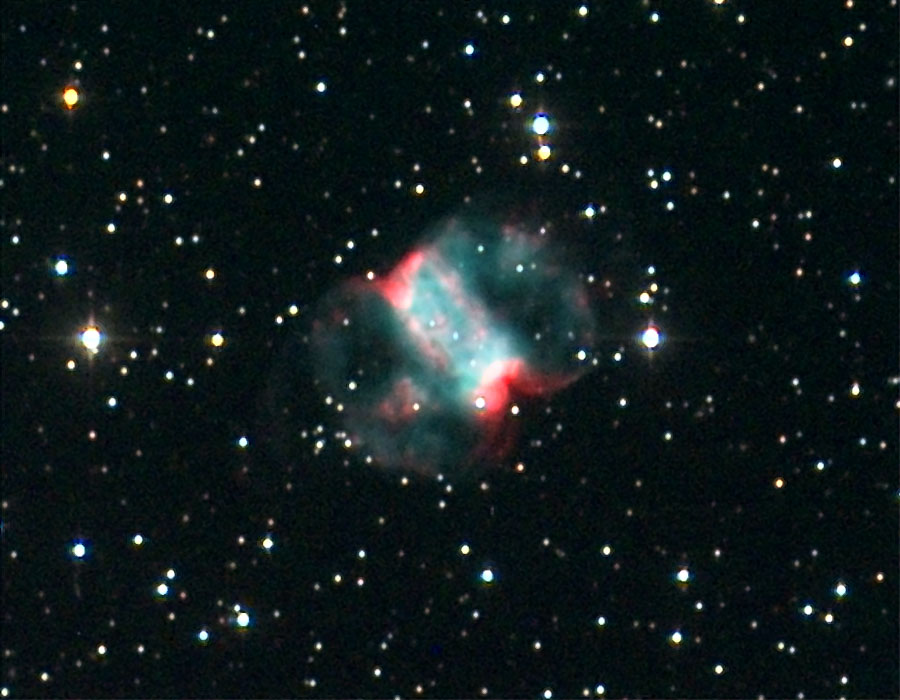 M76 - NGC 650 - planetary nebula detail