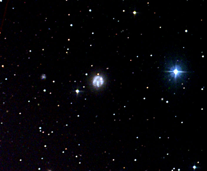NGC 2537, Bear Paw galaxy