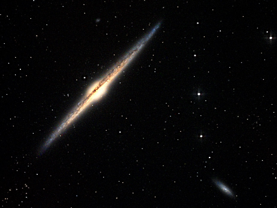 NGC 4565 and NGC 4562
