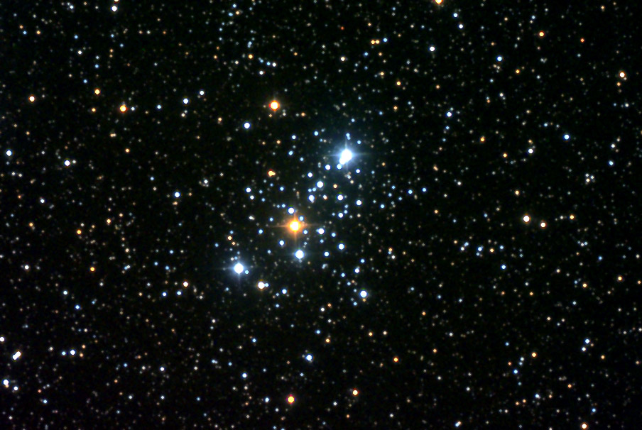 M103 - NGC 581 open cluster detail