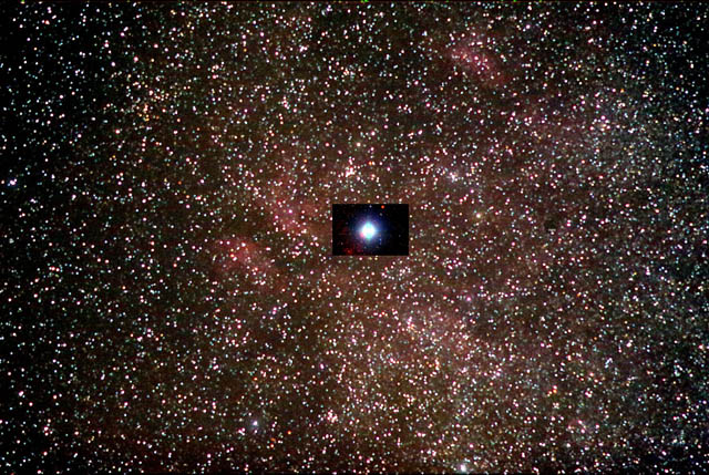 IC 1318, field of view comparison