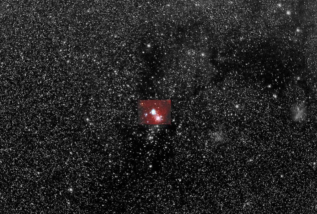 Cone nebula fov comparison