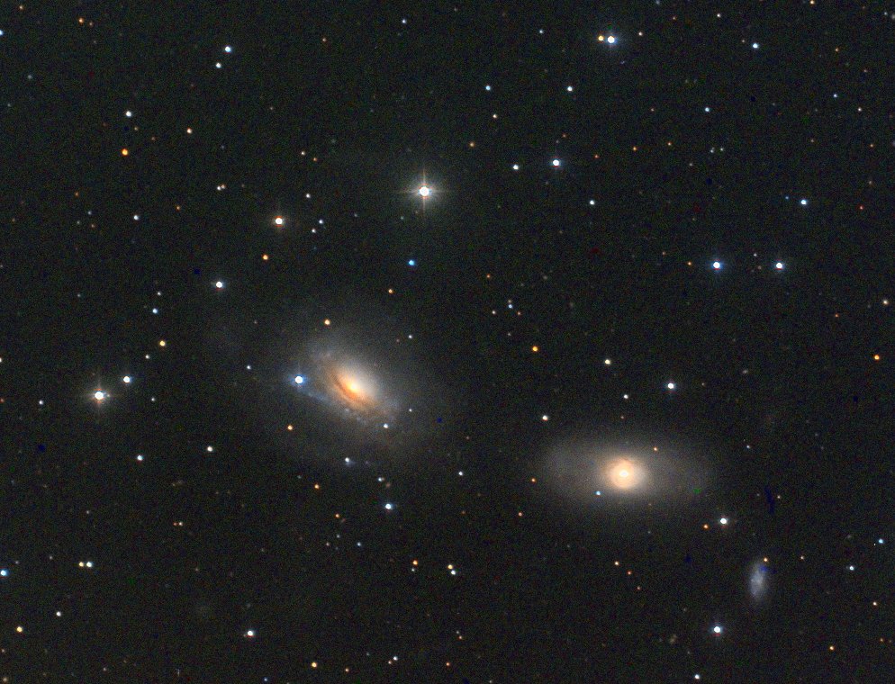 NGC 3169, NGC 3166, NGC 3156