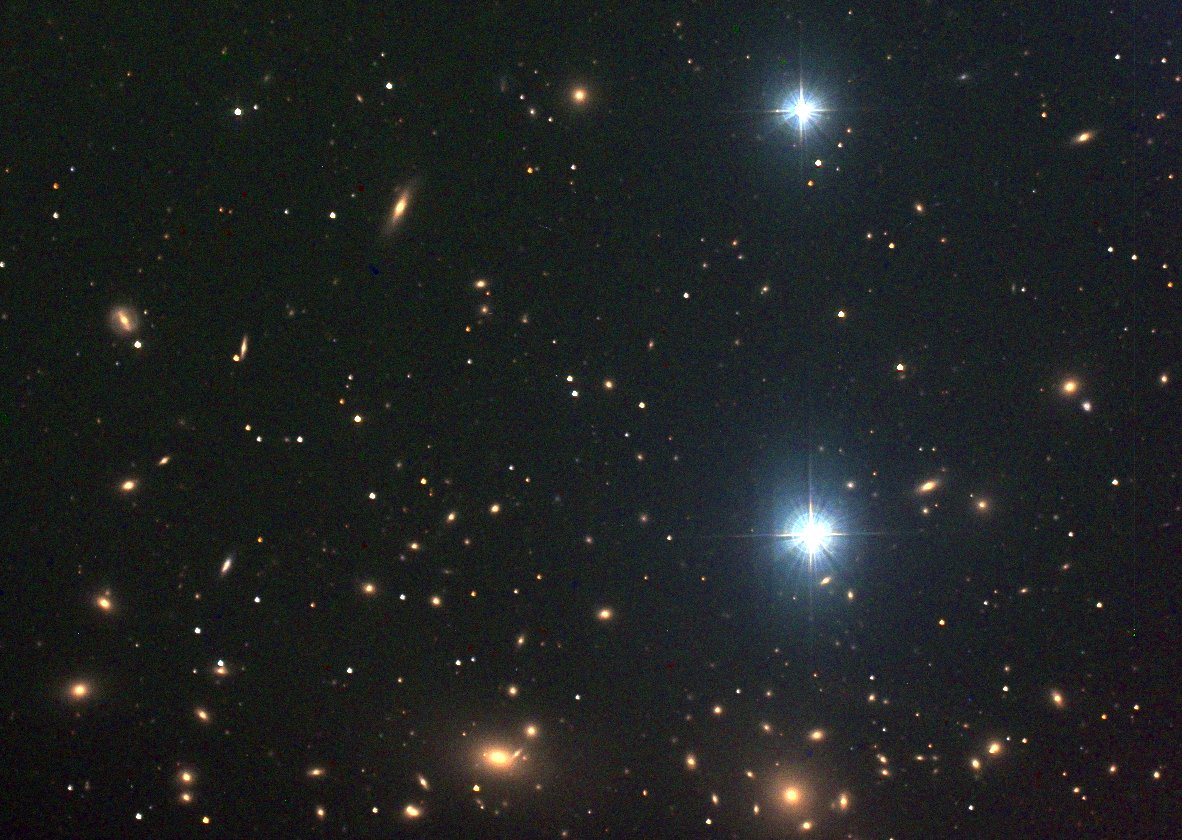 Coma galaxy cluster