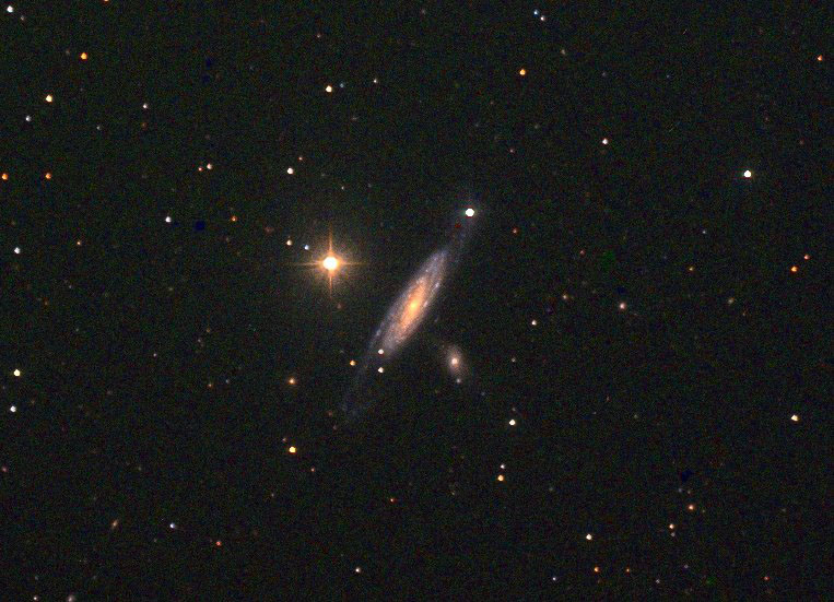 NGC 5297 and NGC 5296