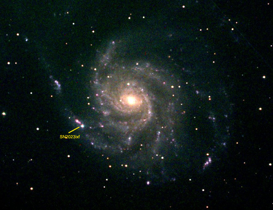 M101 supernova SN 2023ixf