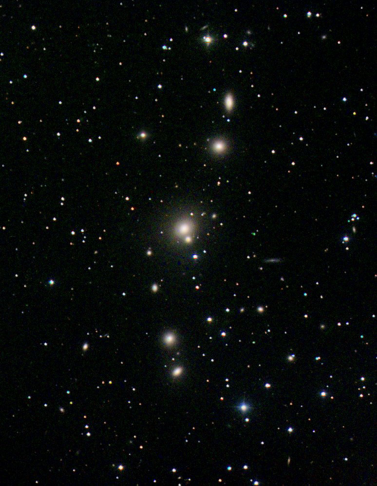 NGC 382 galaxy chain