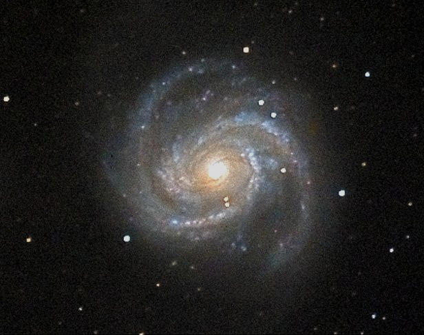 M100 - NGC 4321, detail