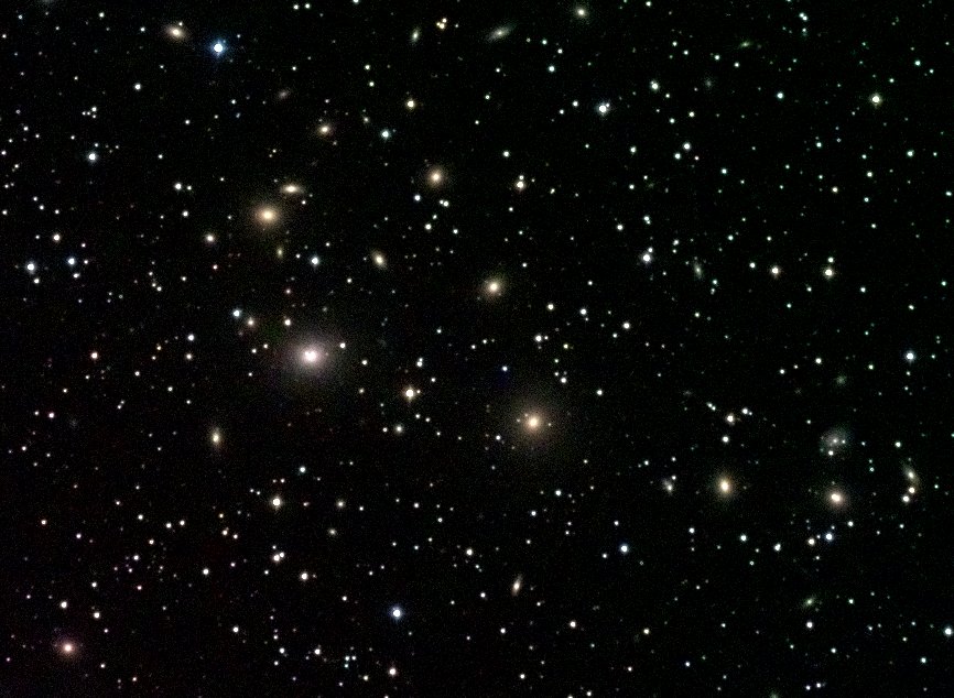 Perseus galaxy cluster (NGC 1267 to NGC 1283)