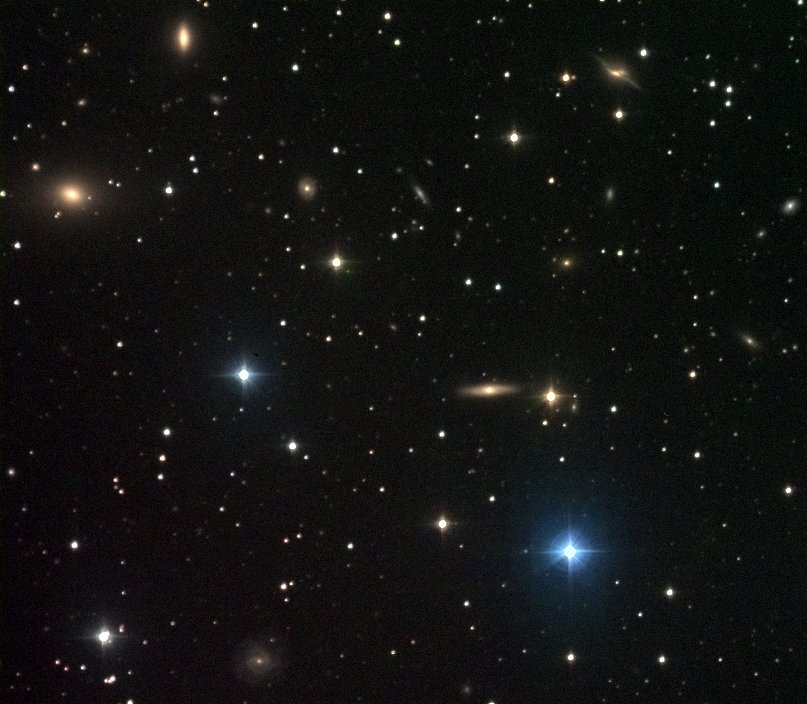 NGC 2560, cancer galaxy cluster