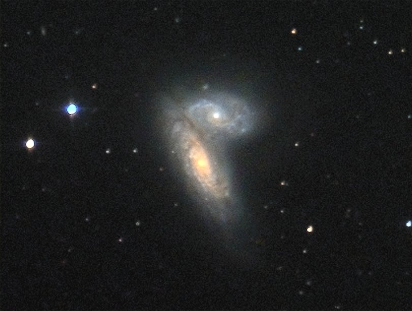 NGC 4567 - NGC 4568 detail