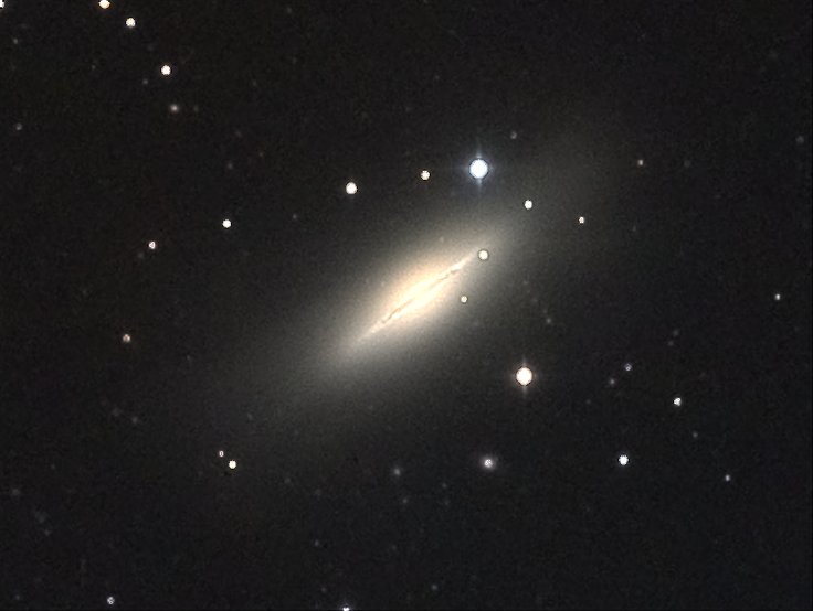 NGC 5866 detail