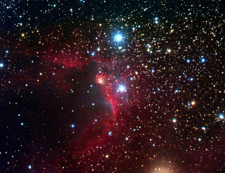 Cave nebula, Sh2-155