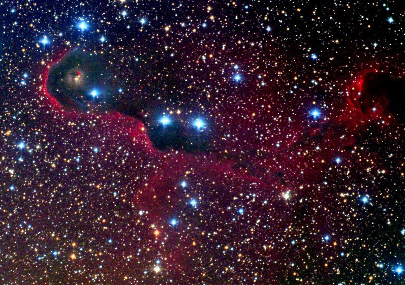 IC 1396, VdB142 area